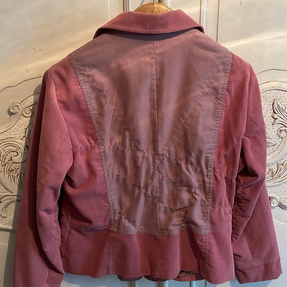 Sandwich vintage pink boho corduroy blazer - Picture 4 of 7